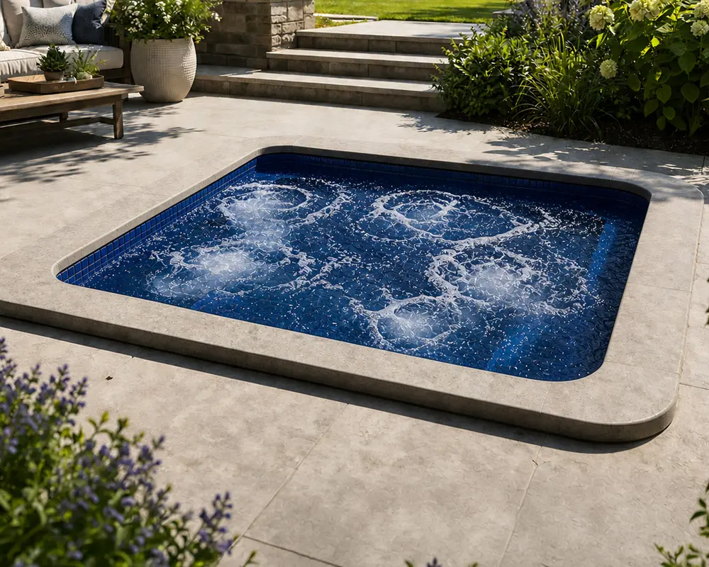 9' x 7' Rectangle Spa
